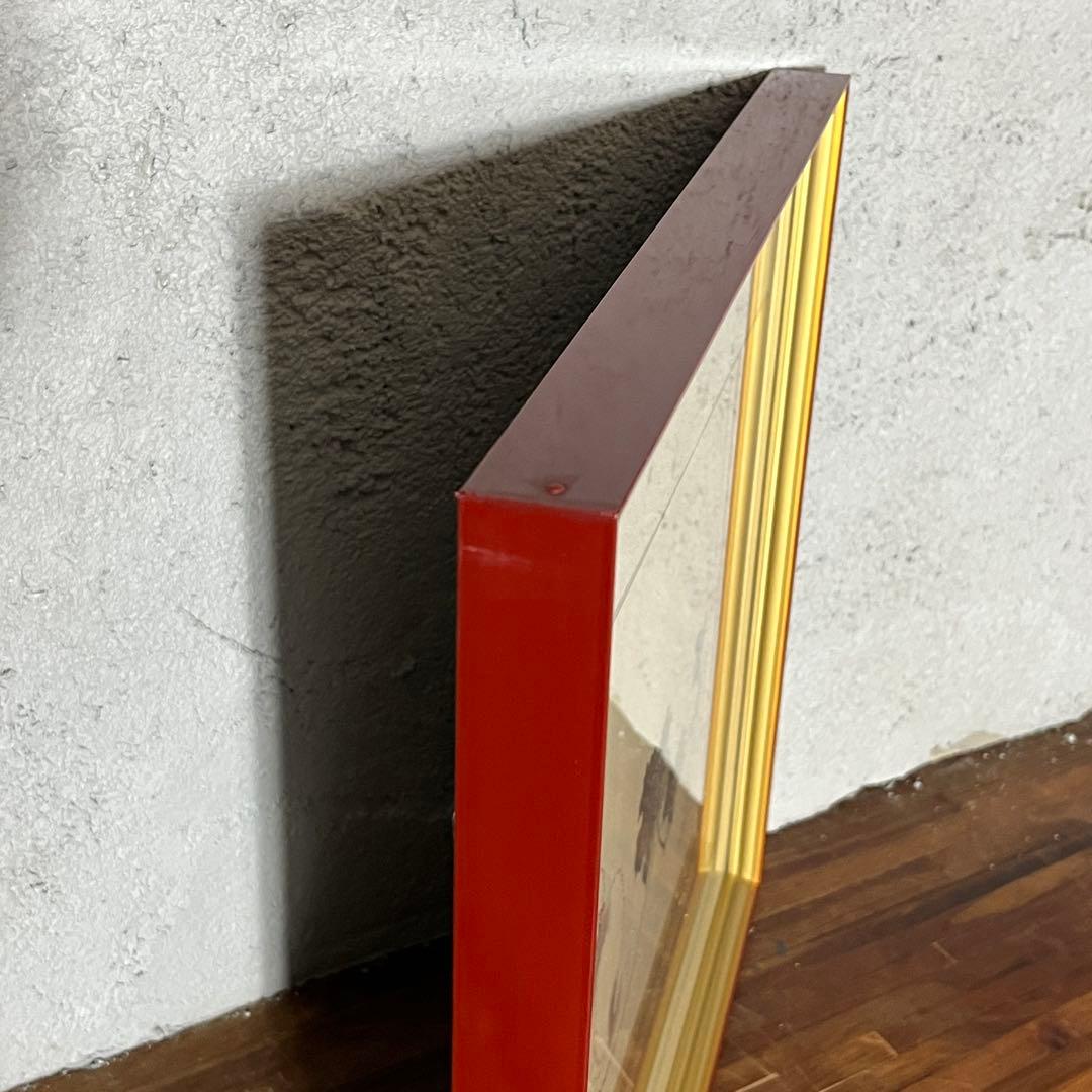 【額装アート】葛飾北斎 画狂老人卍『猫』 和風アート インテリア 複製画