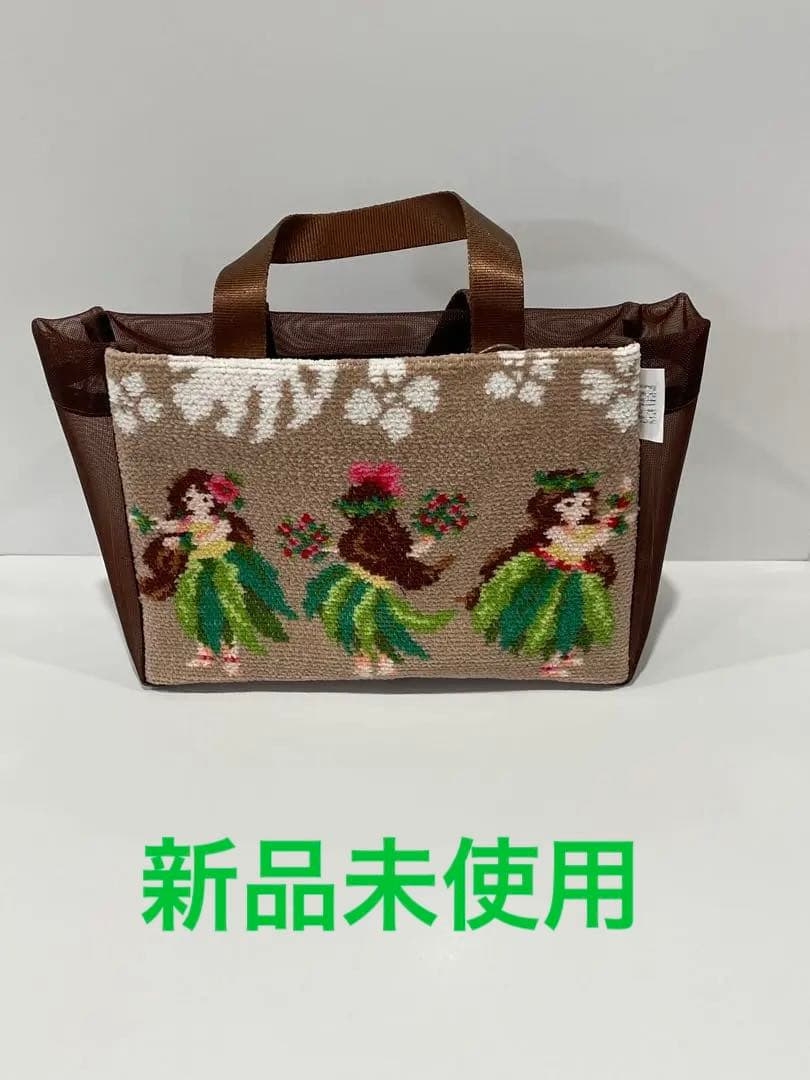 新品未使用　FELLER ハワイアン刺繍 トートバッグ