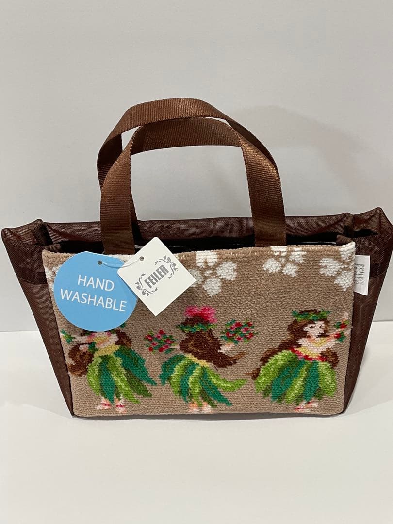 新品未使用　FELLER ハワイアン刺繍 トートバッグ