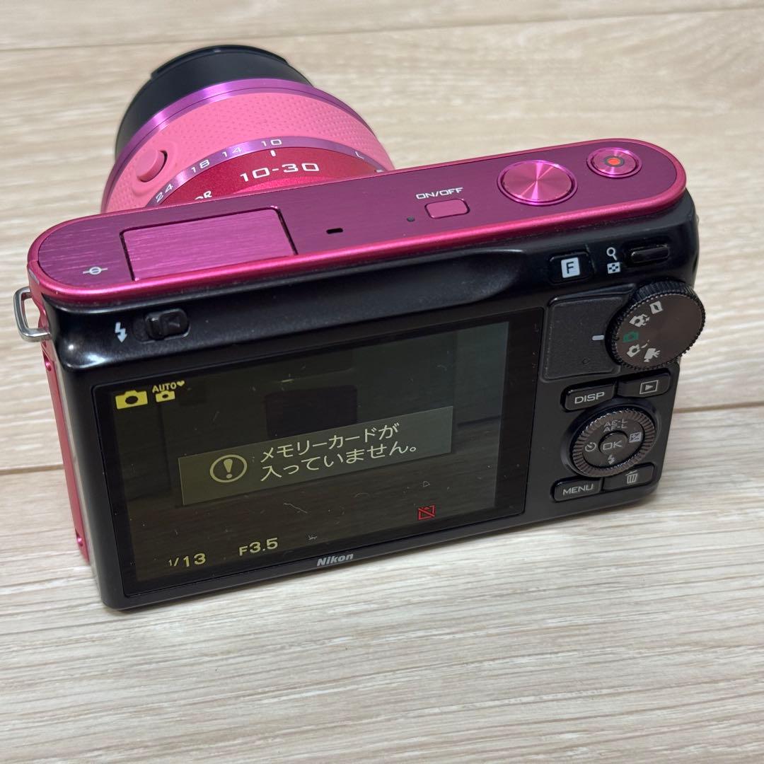 【撮影可 ジャンク扱い】 Nikon 1 J2 ボディ ピンク