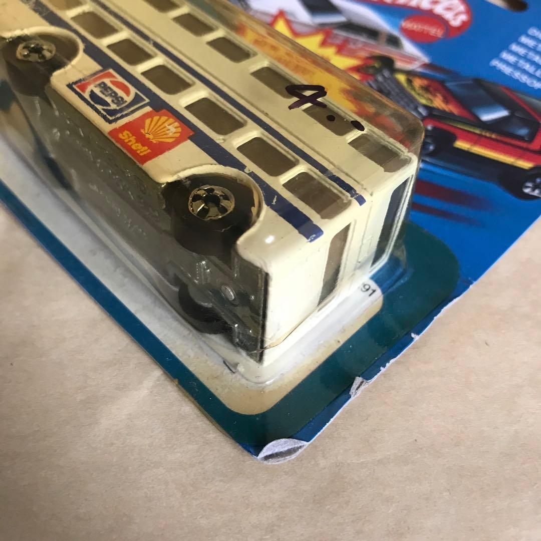 未開封　Hot Wheels Double Deck Bus バス ダイキャスト