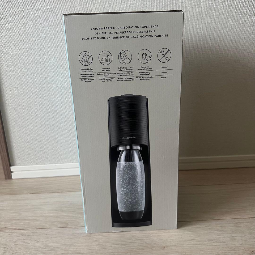 sodastream TERRA 炭酸水メーカー ブラック