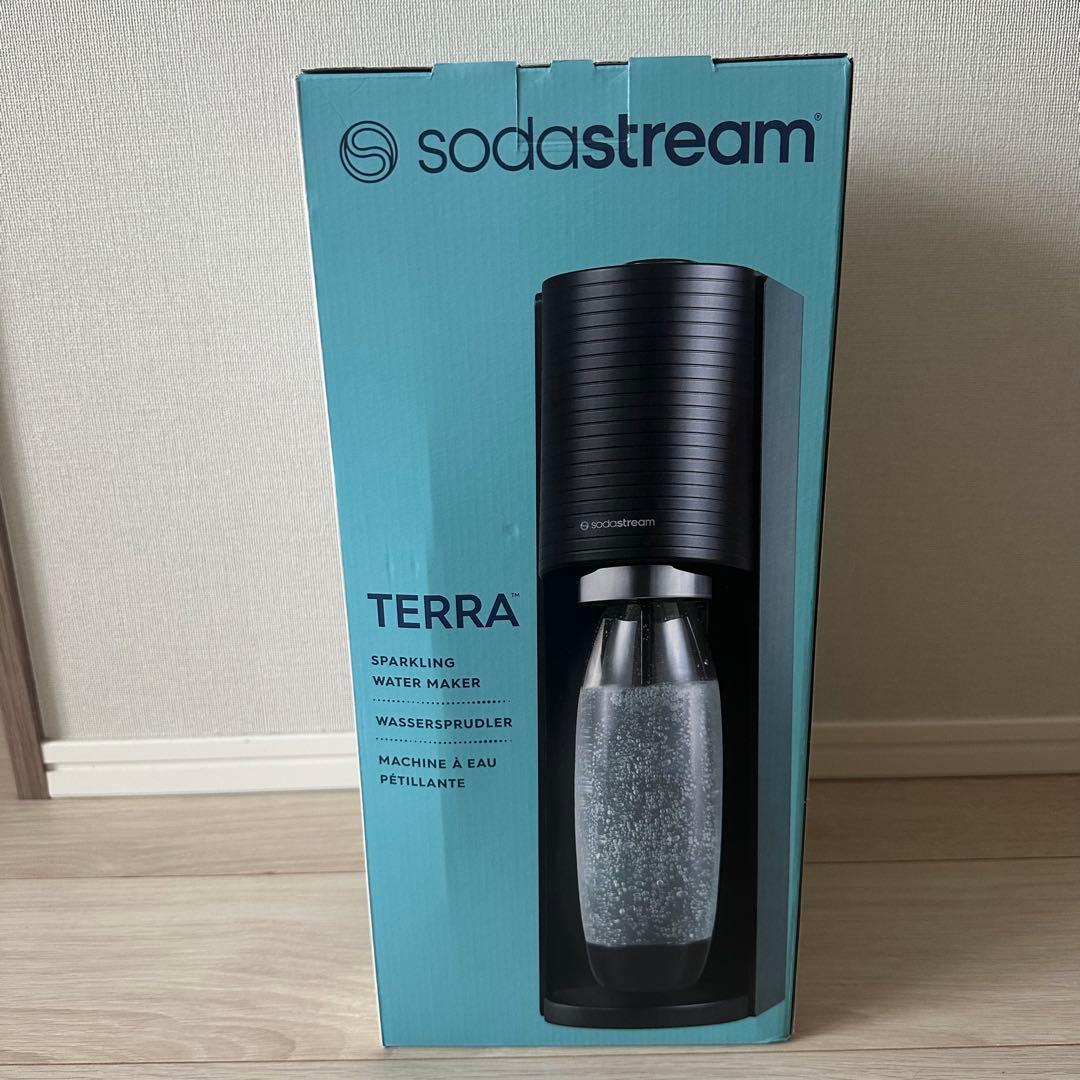 sodastream TERRA 炭酸水メーカー ブラック