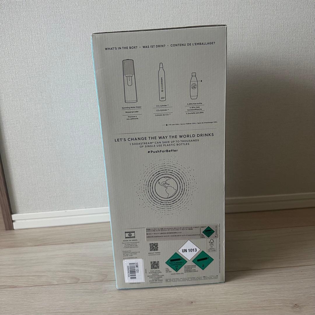 sodastream TERRA 炭酸水メーカー ブラック