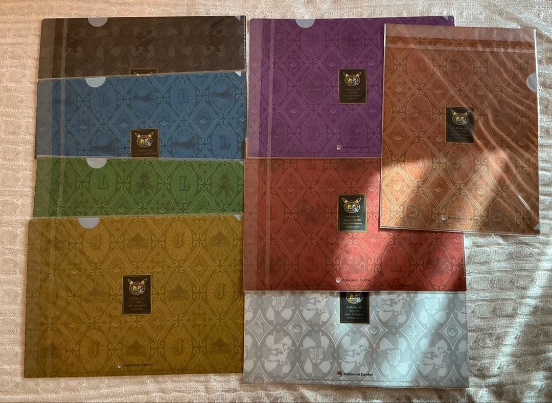 ポケモンギャラリーコレクション　杉森　建　アート　クリアファイルセット