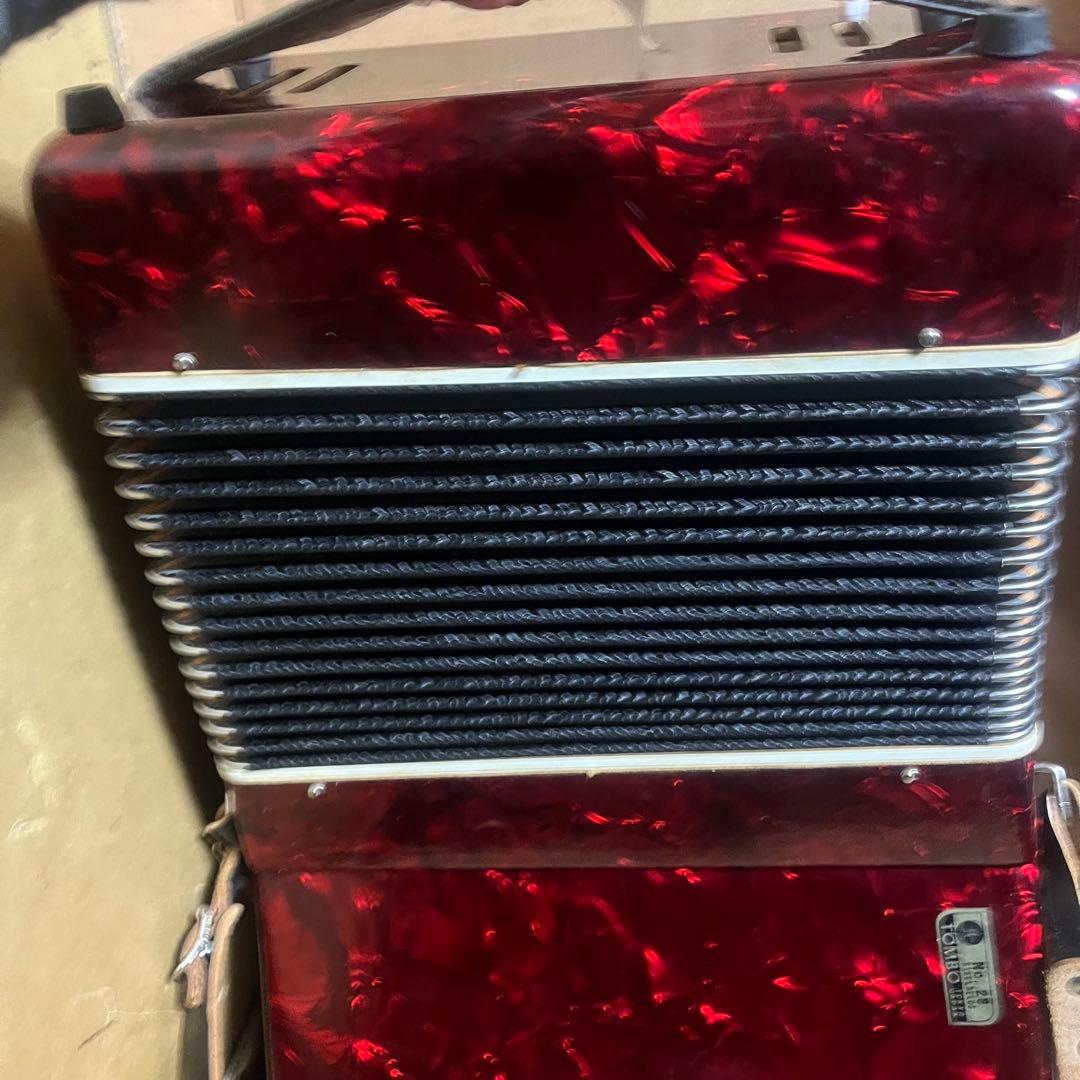 Tombo No.28アコーディオン 専用ハードケース付