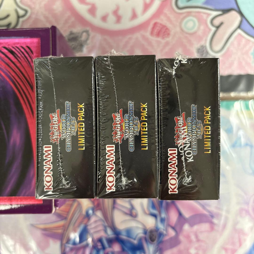 遊戯王 WORLD CHAMPIONSHIP 2025 LIMITED 3BOX