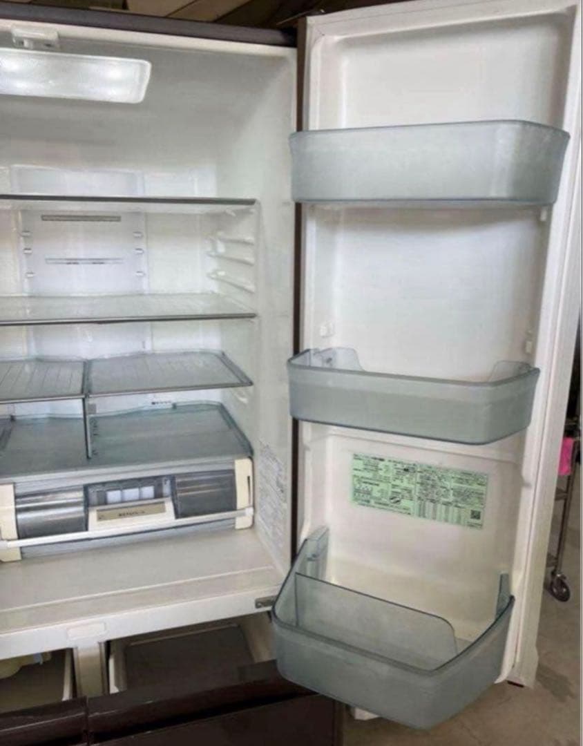 2019年式 430L 日立 6ドア冷蔵庫 R-XG43J(XH)