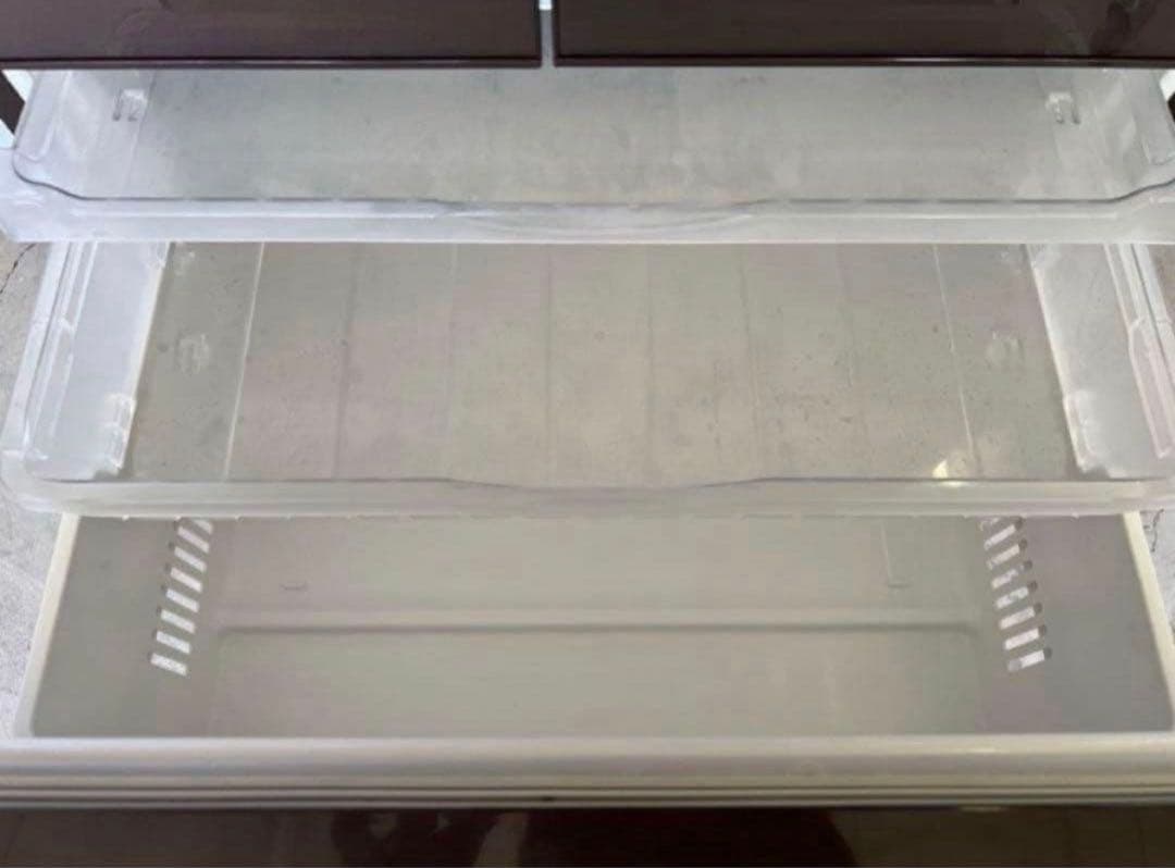 2019年式 430L 日立 6ドア冷蔵庫 R-XG43J(XH)