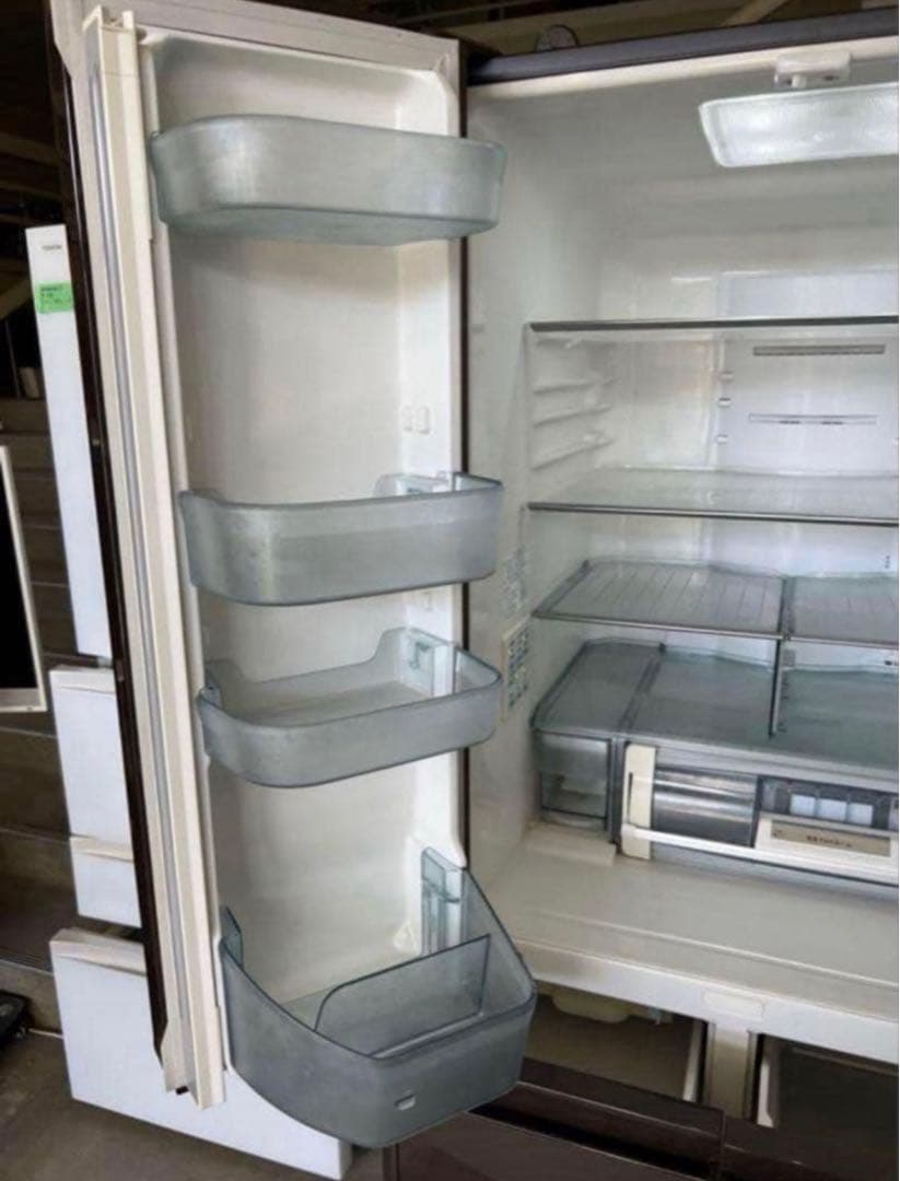 2019年式 430L 日立 6ドア冷蔵庫 R-XG43J(XH)