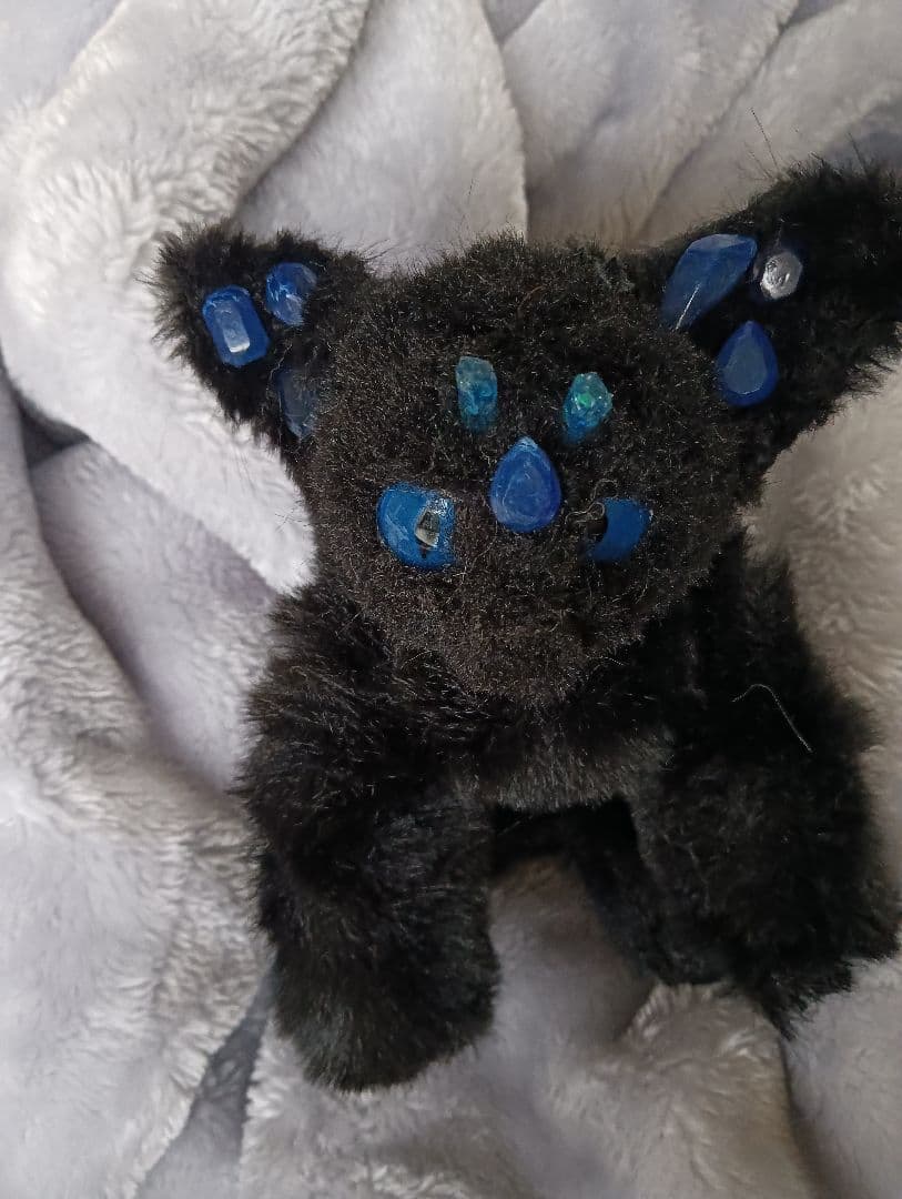 アートドール　黒猫　幻獣　ぬいぐるみ