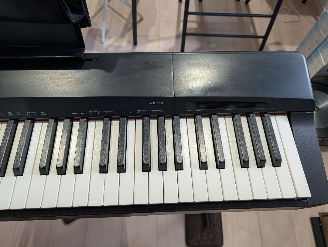 電子ピアノ88鍵盤+スタンド+椅子+ヘッドフォン+ペダル PX-160