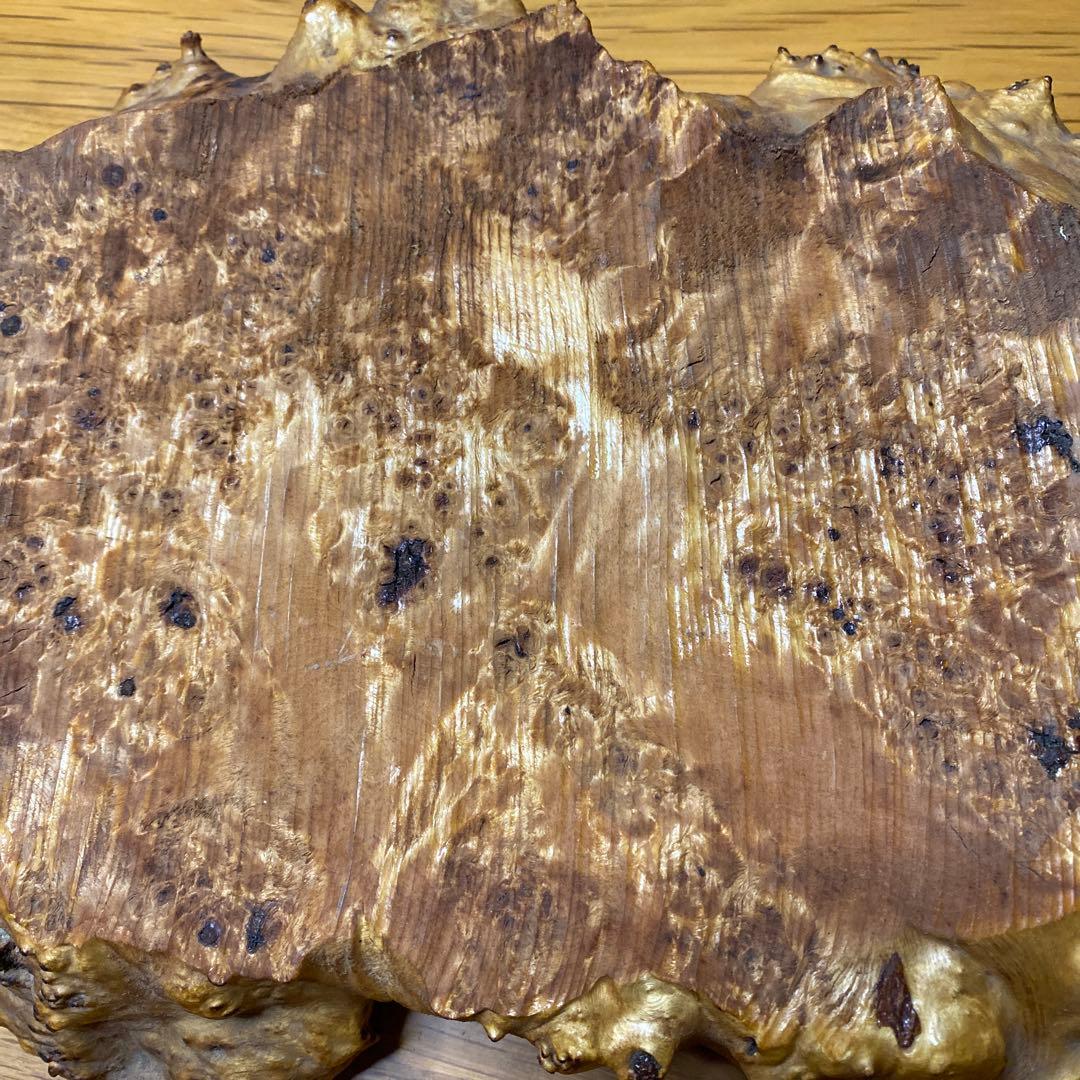 泡瘤（アワコブ）泡コブ　台　花台　天然木　ハンドメイドの材料　一枚板