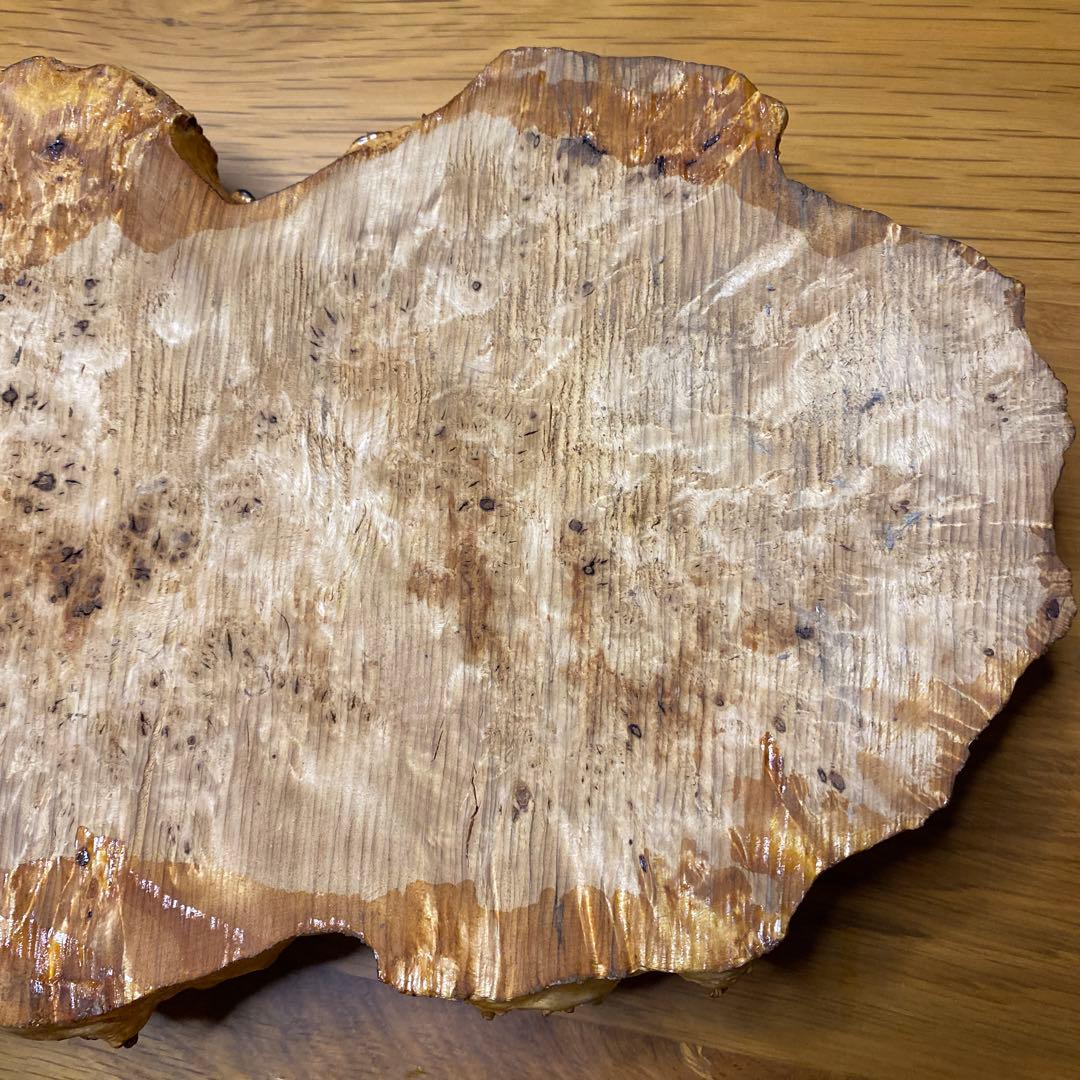 泡瘤（アワコブ）泡コブ　台　花台　天然木　ハンドメイドの材料　一枚板