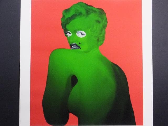 葉山禎治　直筆サイン『Hulk Marilyn』ネオシルクスクリーン 0611B