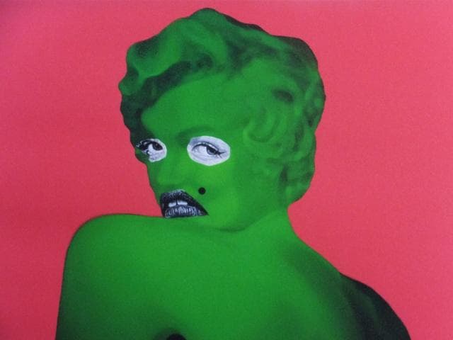 葉山禎治　直筆サイン『Hulk Marilyn』ネオシルクスクリーン 0611B