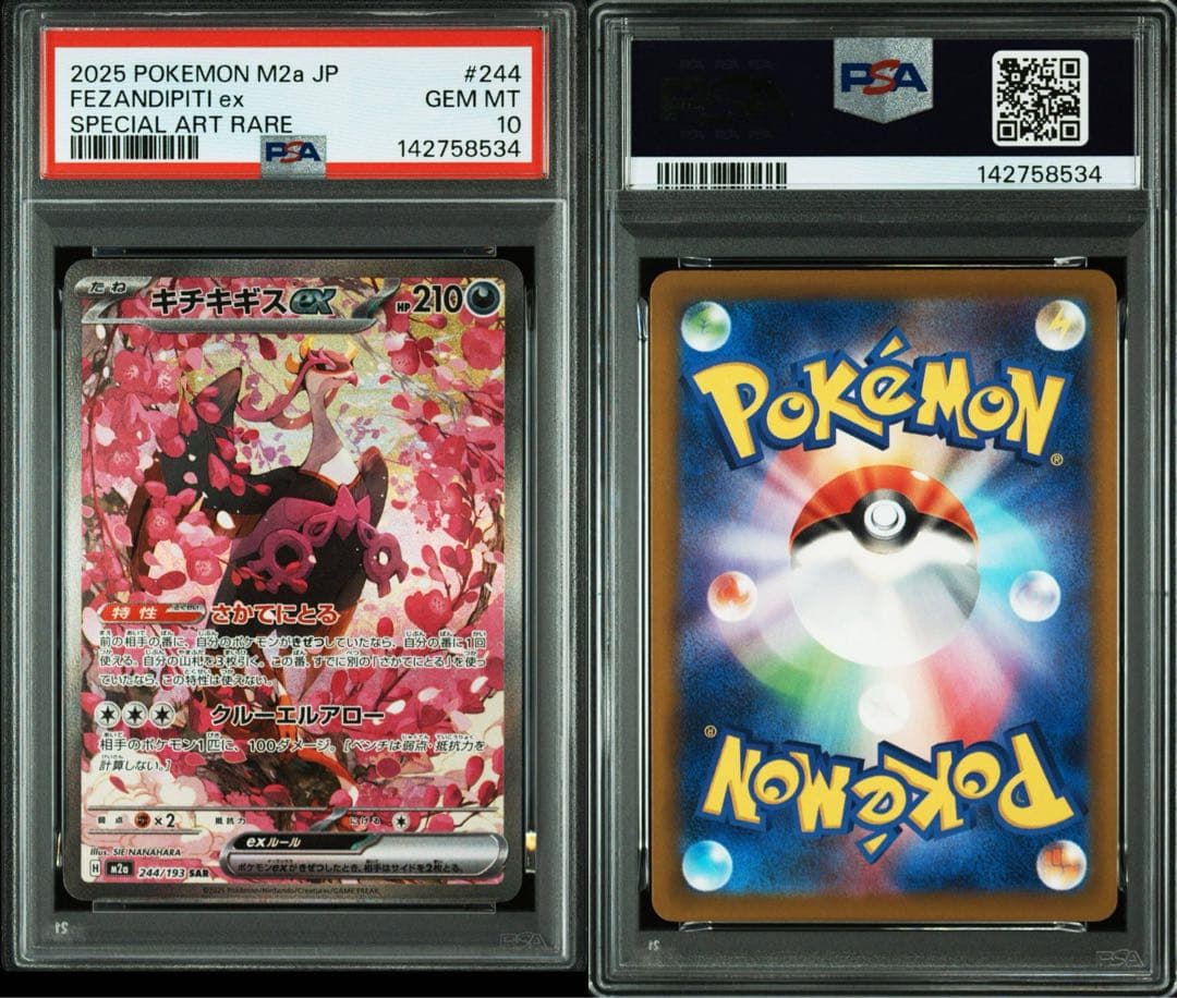 【PSA10】キチキギスex SAR [M2a 244/193] MEGA