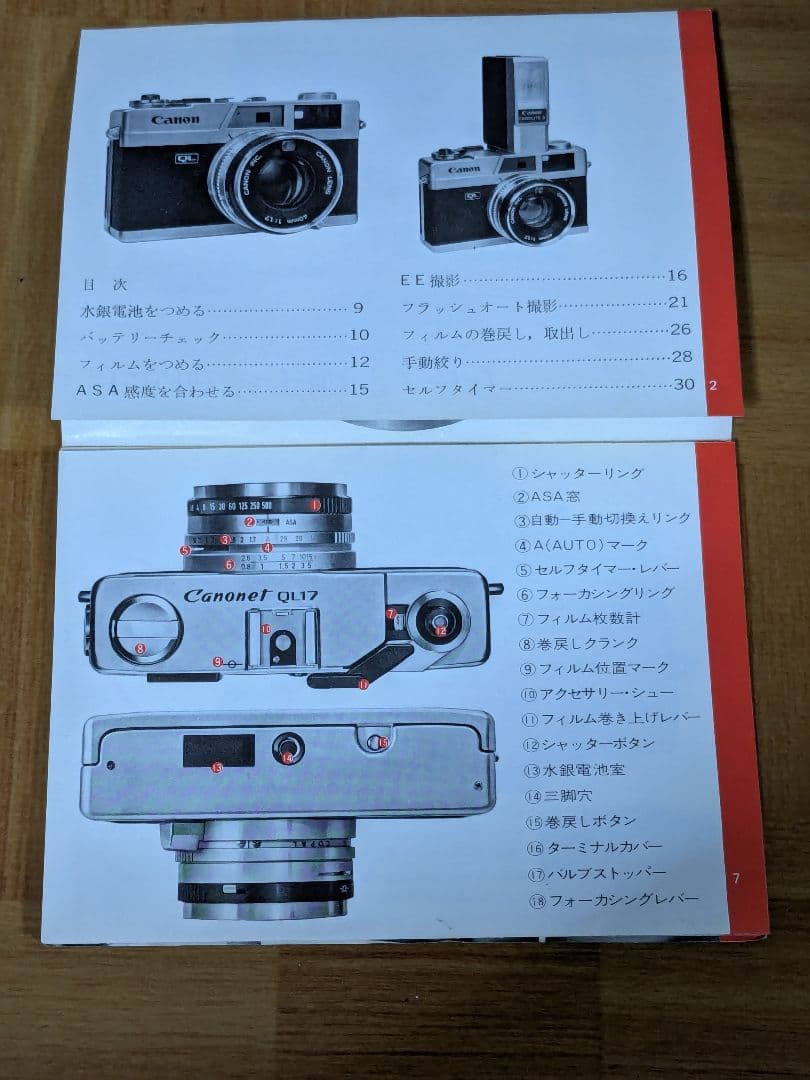 キヤノン Canonet QL17 フィルムカメラ ジャンク