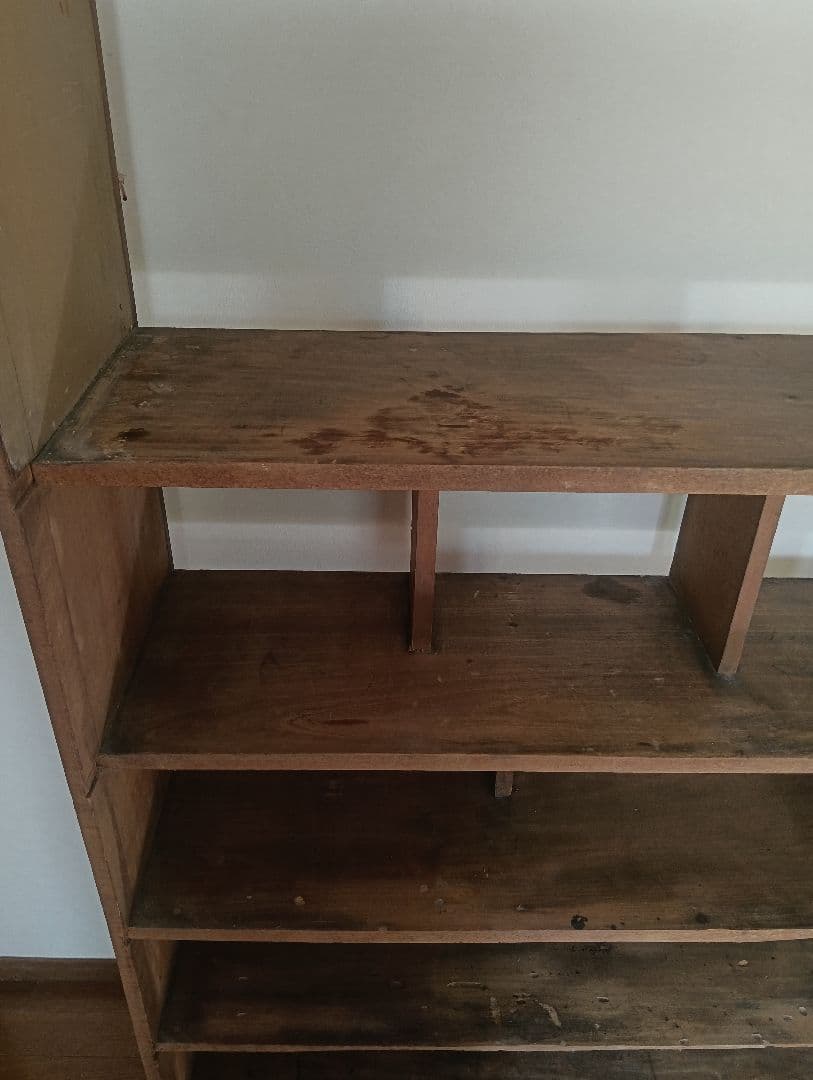 フランス アンティーク ヴィンテージ シェルフ 木製 家具 棚