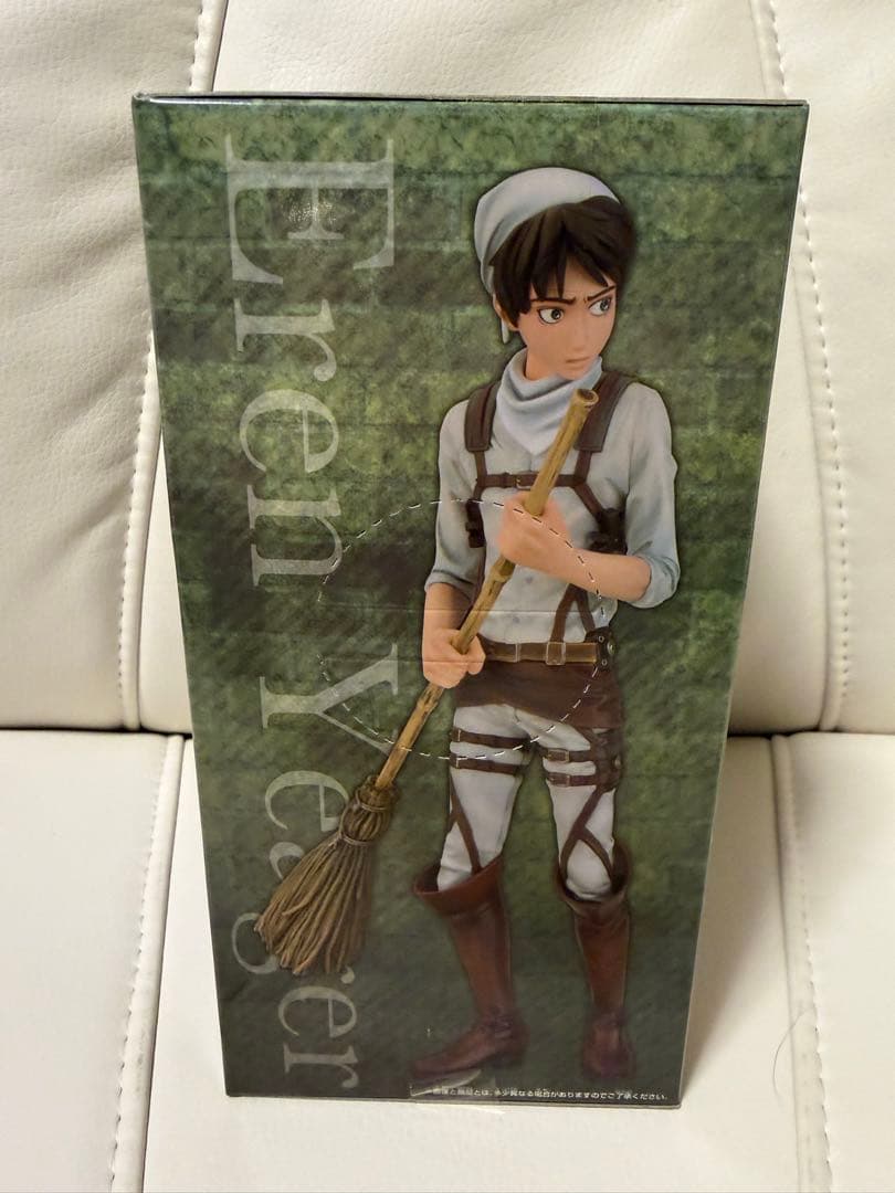 進撃の巨人　DXF お掃除エレン　お掃除リヴァイ　エレン　リヴァイ　フィギュア
