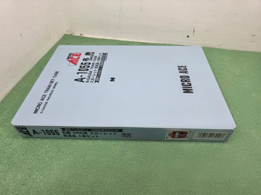 マイクロエース鉄道模型A-1055 名鉄3400系 スカーレット改良品4両セット