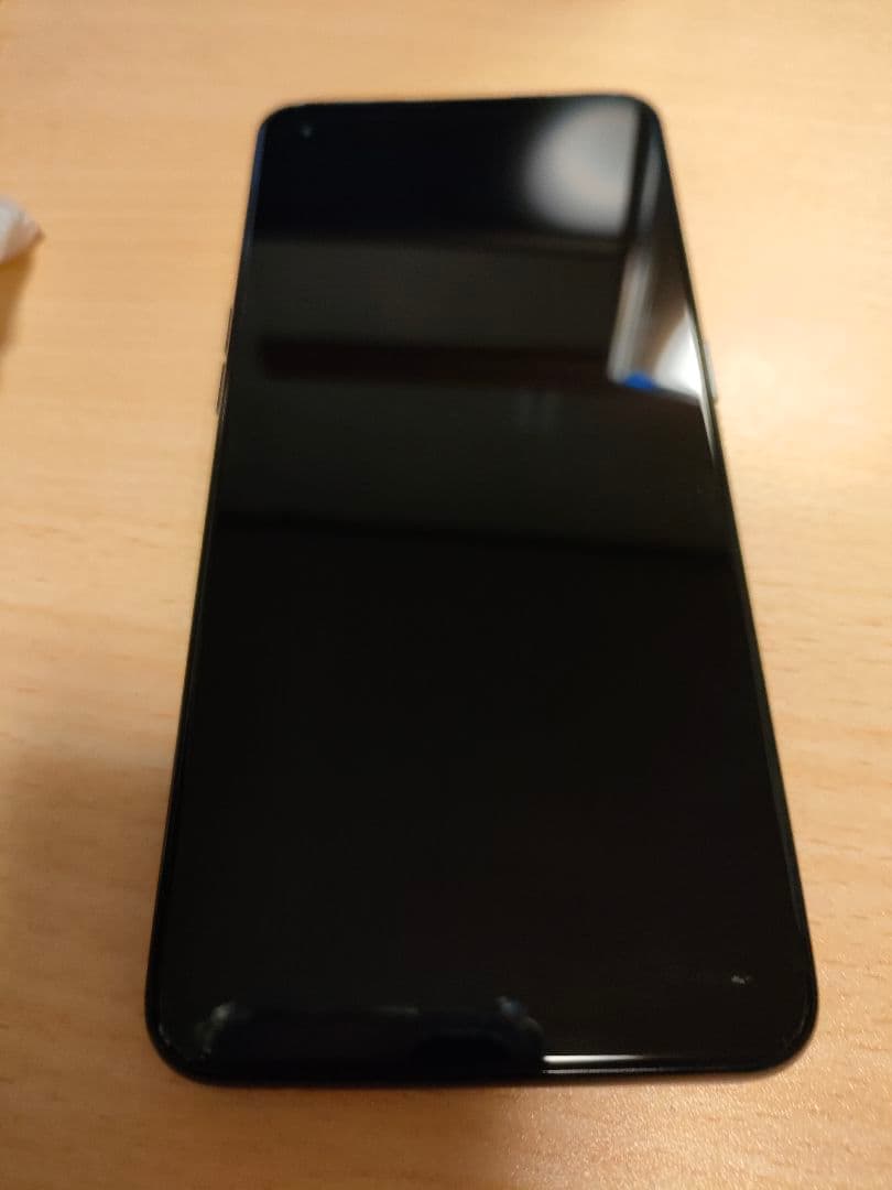 OPPO renoa5A ケース付き　シルバーブラック