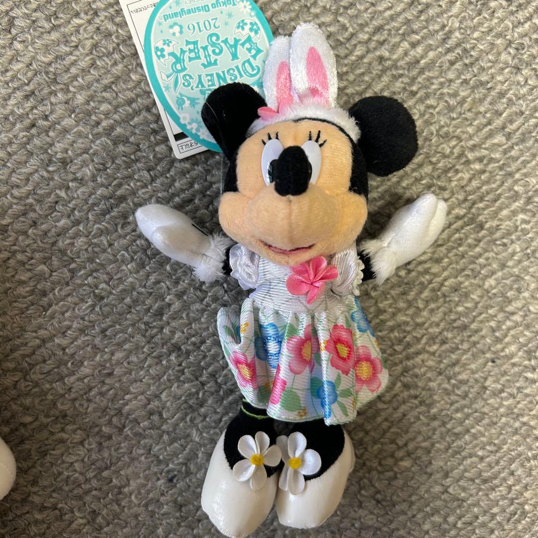 ディズニー　ミニーマウス ぬいぐるみ 4体セット
