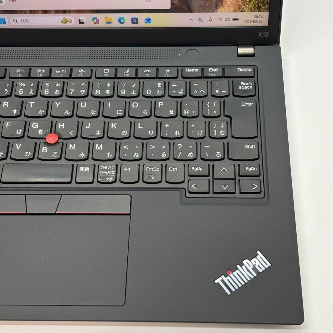 Windowsノート本体 ThinkPad X13 Gen2 AMD Ryzen5PRO 5650U 8