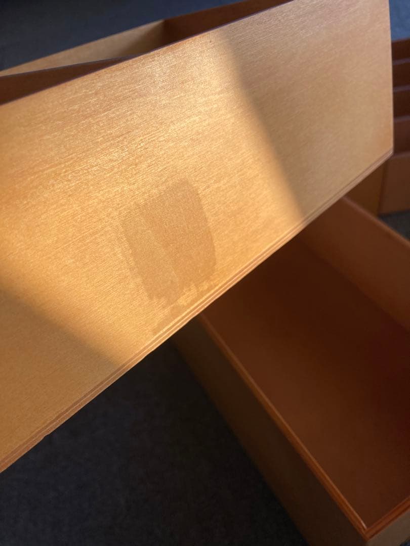 フェリシモ　木製　小分け　スタッキングボックス大　7つ