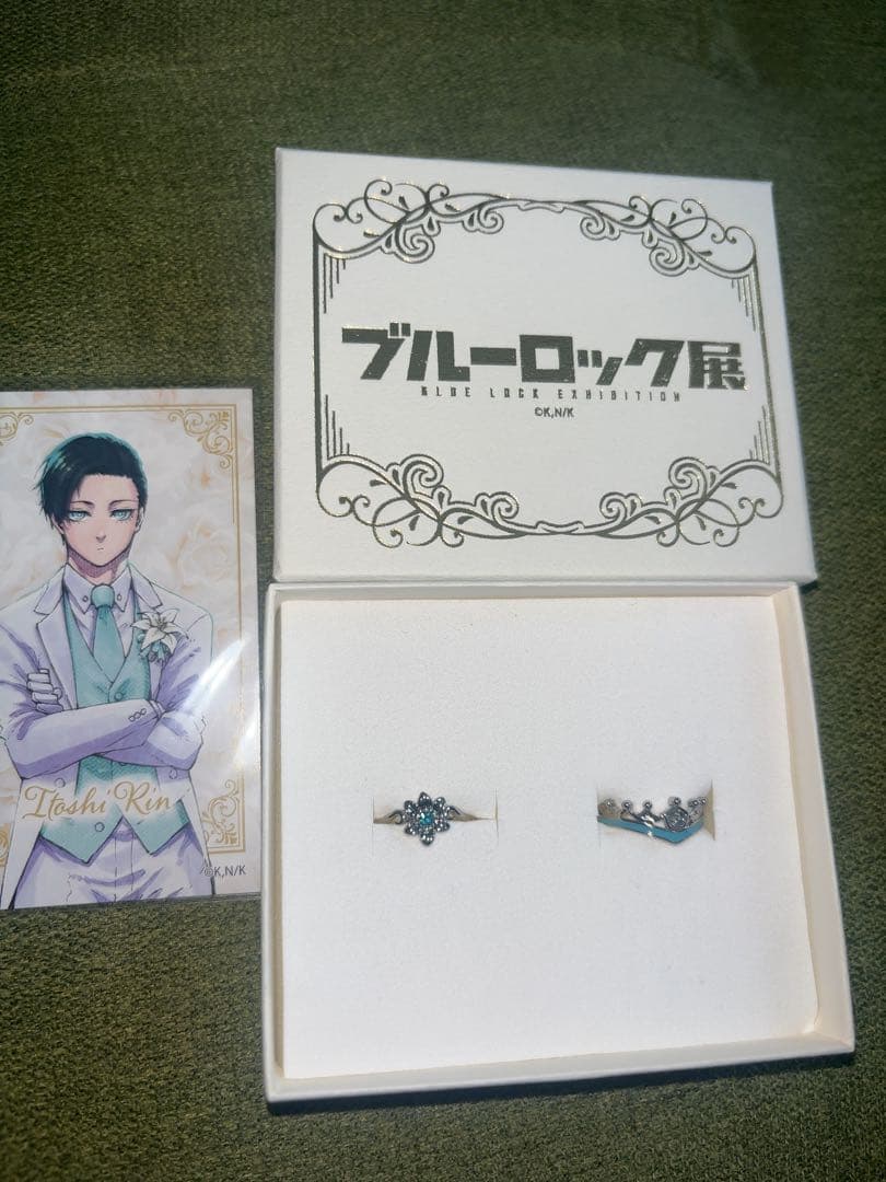 糸師凛　2連リング　ブルーロック展
