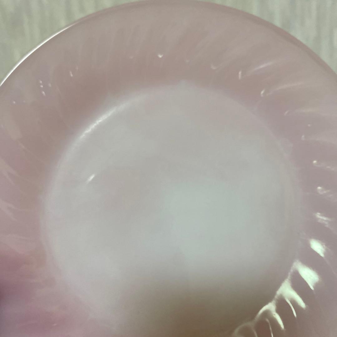 ファイヤーキング　ピンク　スワールサラダプレート