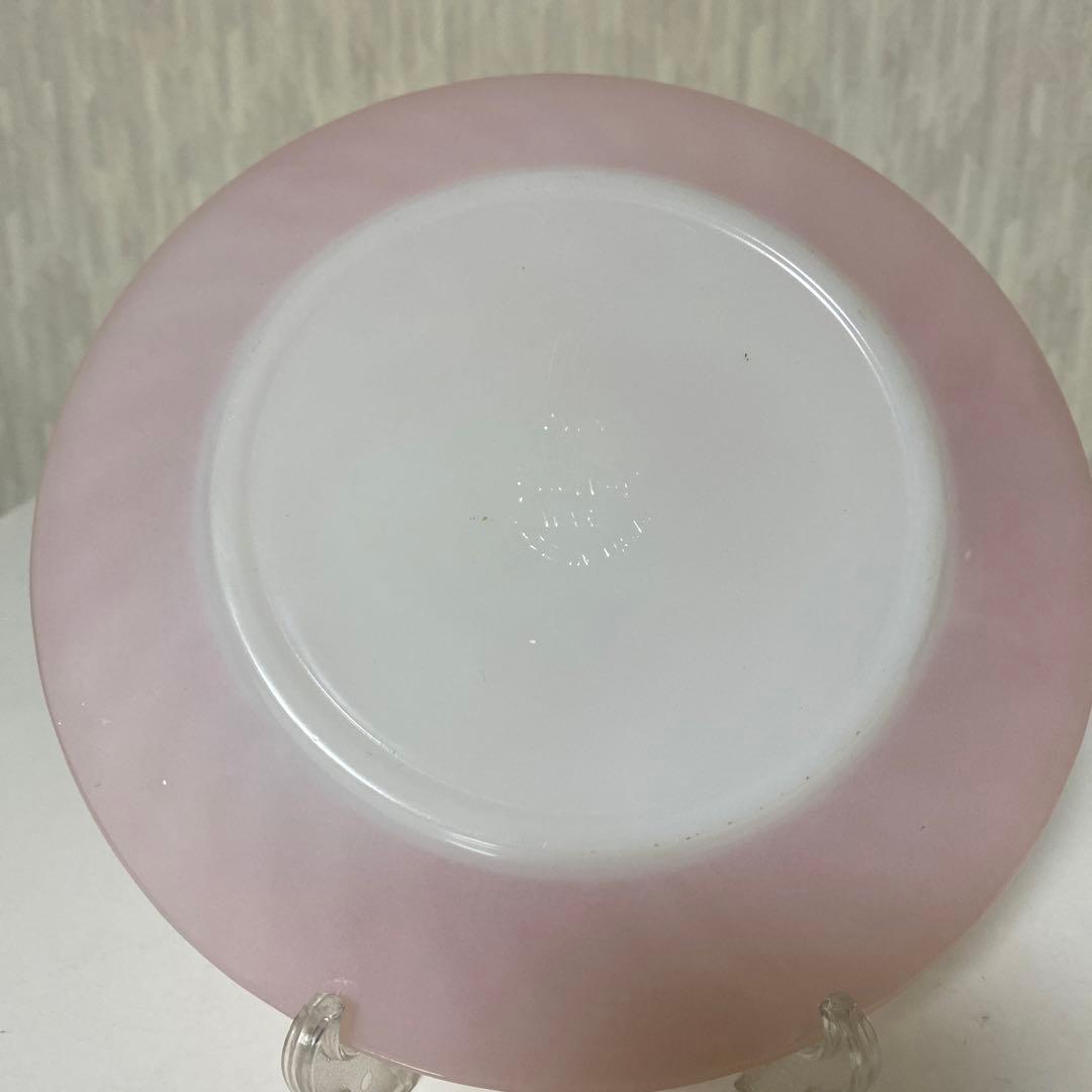 ファイヤーキング　ピンク　スワールサラダプレート