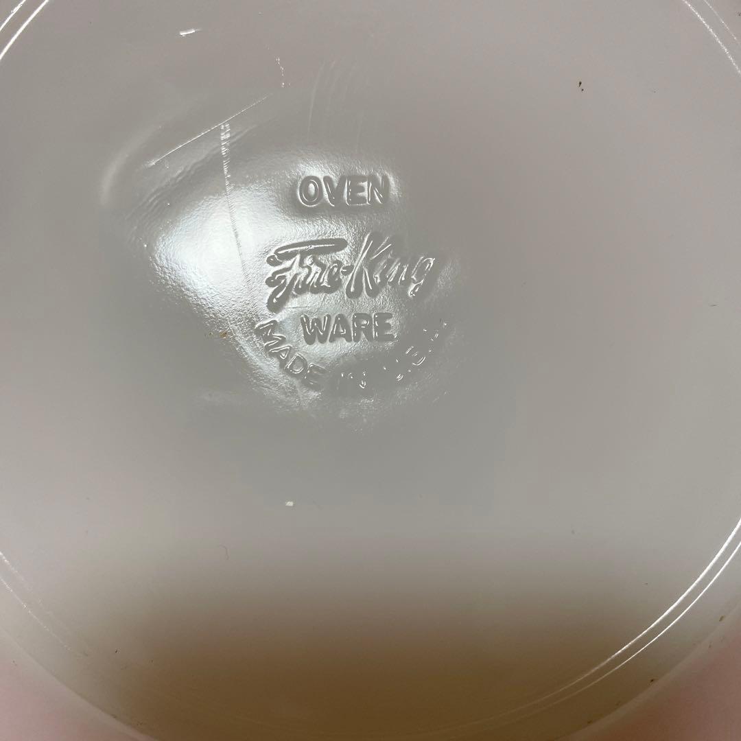 ファイヤーキング　ピンク　スワールサラダプレート