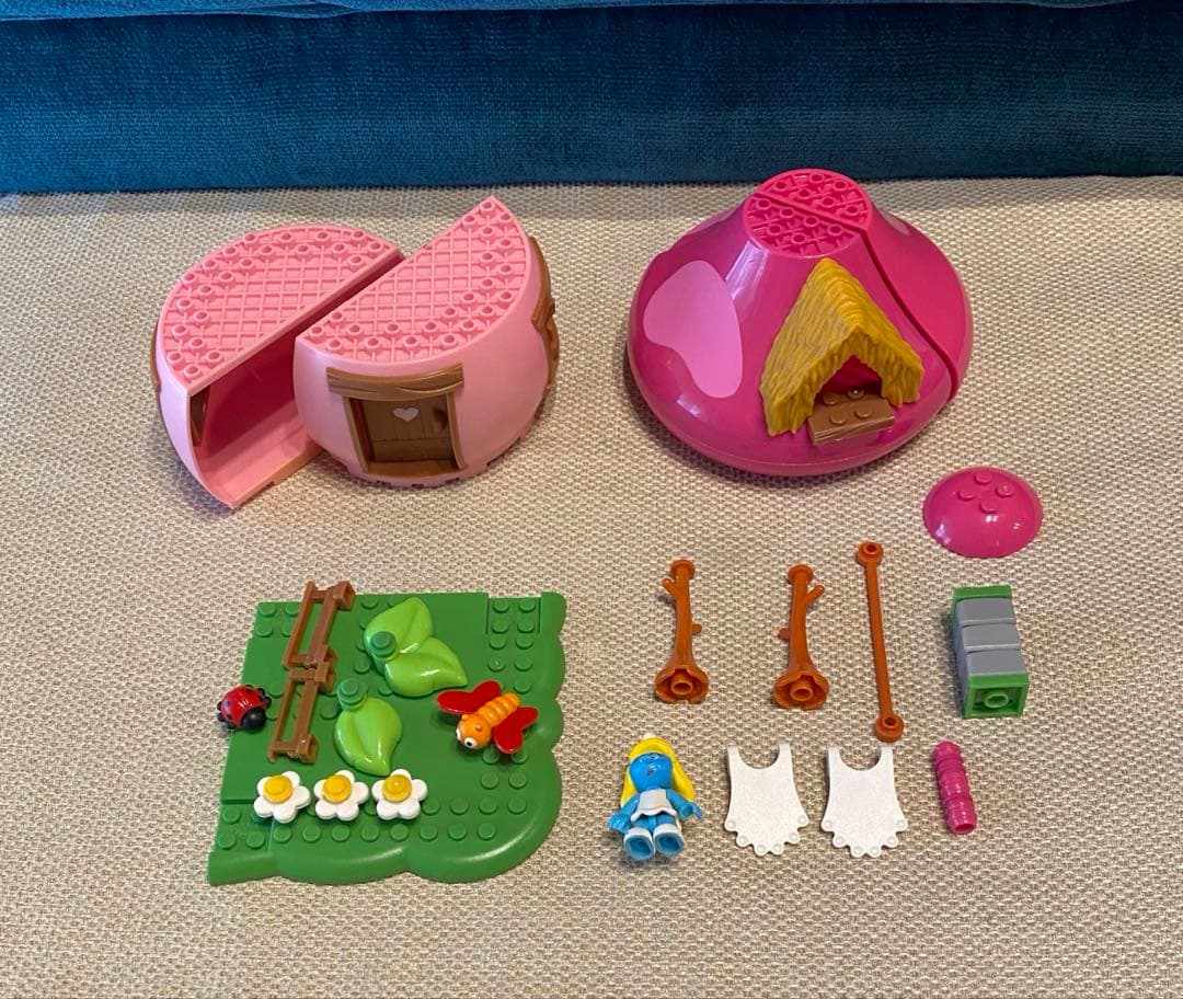 【Mega Bloks 】Smurf セット　スマーフェットのおうち