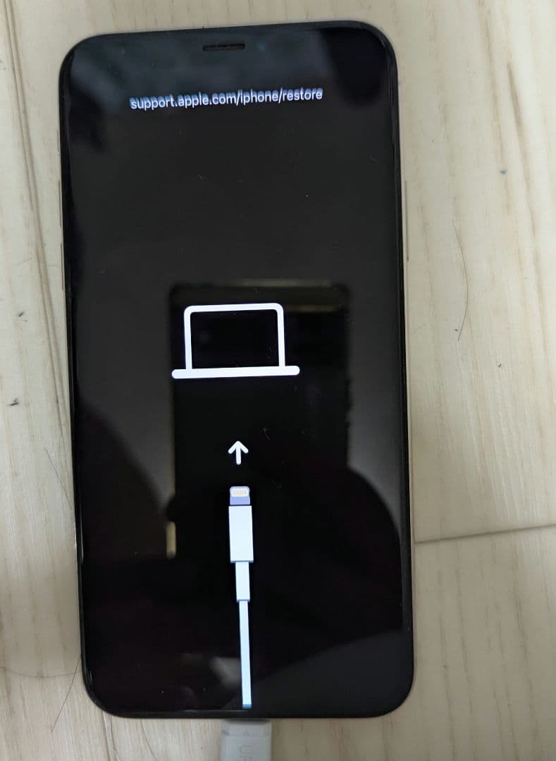 iPhone X シルバー　256GB　画面表示不可