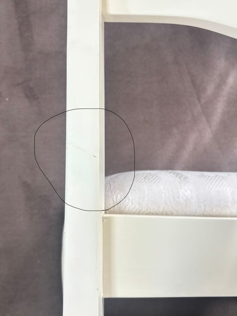 【別出品の椅子と同時購入してください】※猫脚木製机 テーブル　アンティーク調