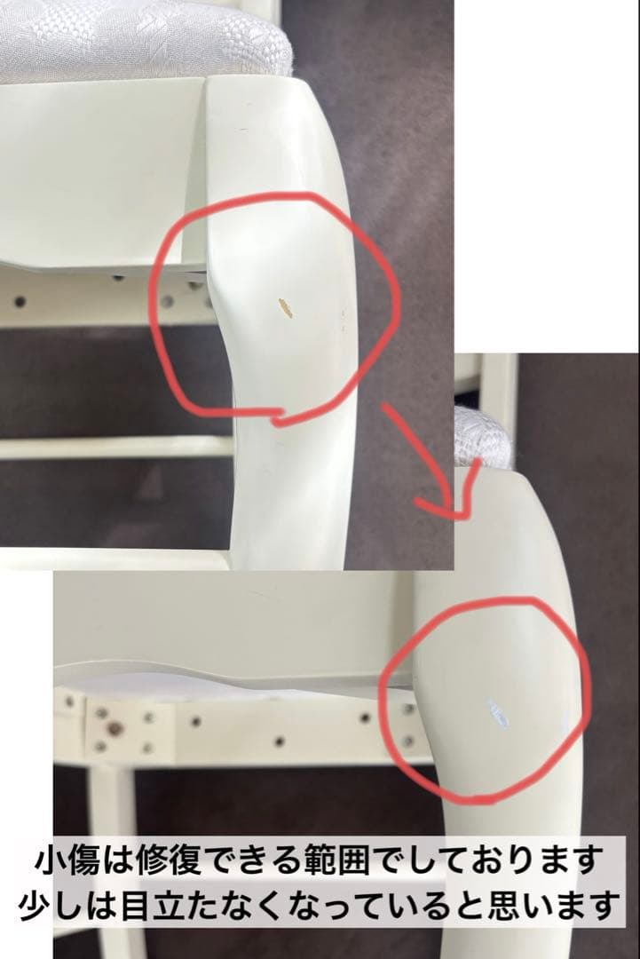 【別出品の椅子と同時購入してください】※猫脚木製机 テーブル　アンティーク調