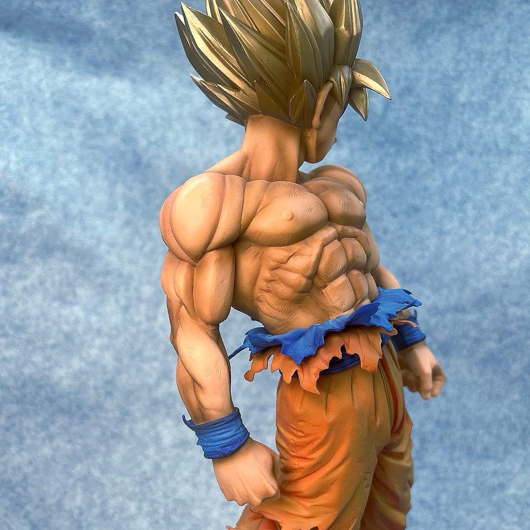 ドラゴンボール 孫悟空 リペイント フィギュア extreme saiyan