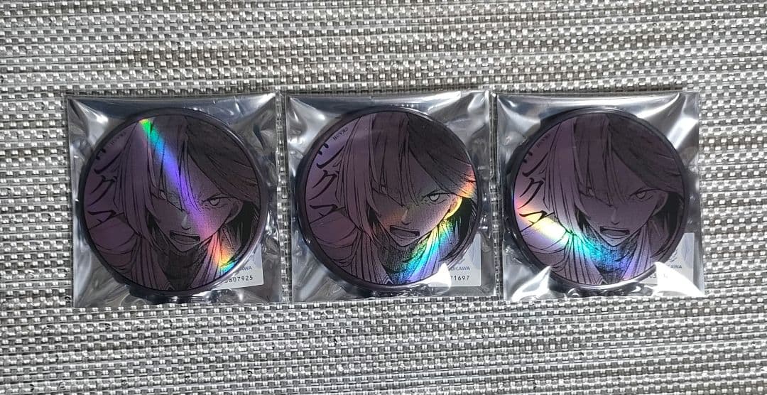 文豪ストレイドッグス 大博覧会ホログラム缶バッジ まとめ売り