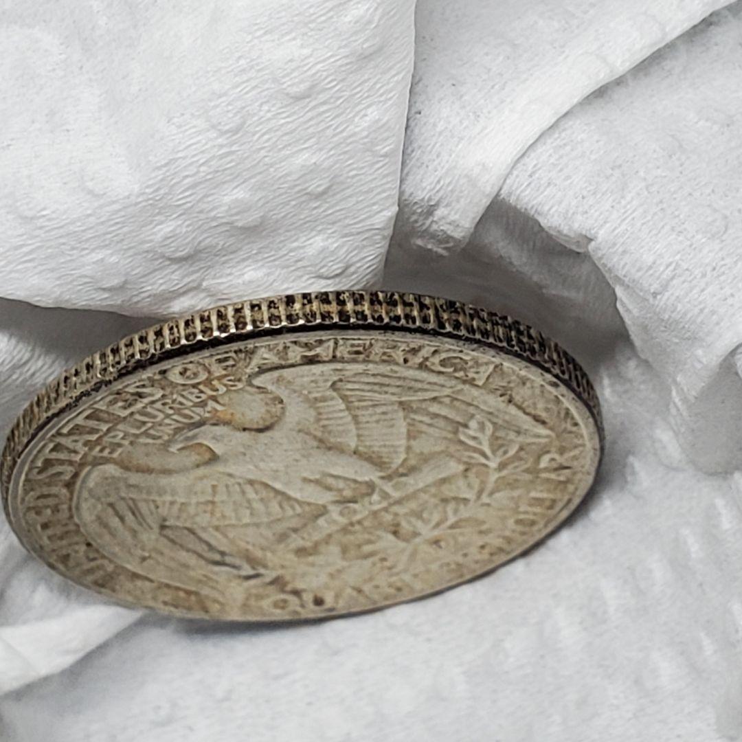 3149.　トーン最高　未使用　1952年　アメリカ　クォータードル