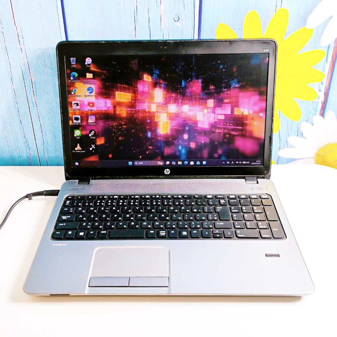 初心者向け✨SSD・Windows11✨8GB✨カメラ✨すぐ使えるノートPC