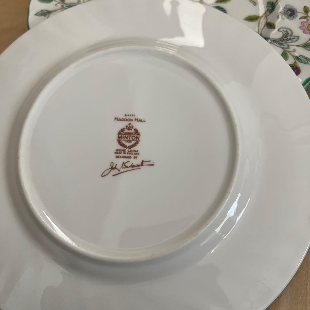 Minton 花柄皿 ５枚セット