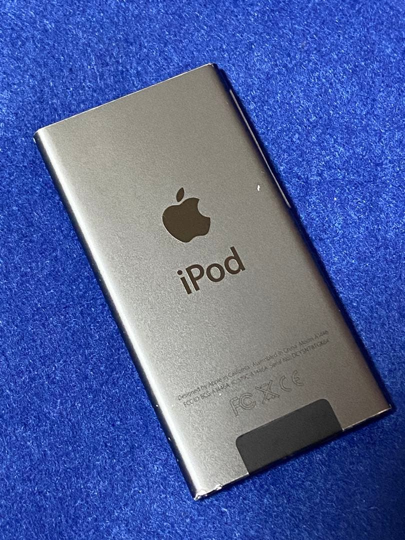 新品バッテリー Apple iPod nano 第7世代 スペースグレイ 後期型
