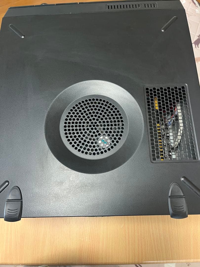 デスクトップPC ブラック DVDドライブ