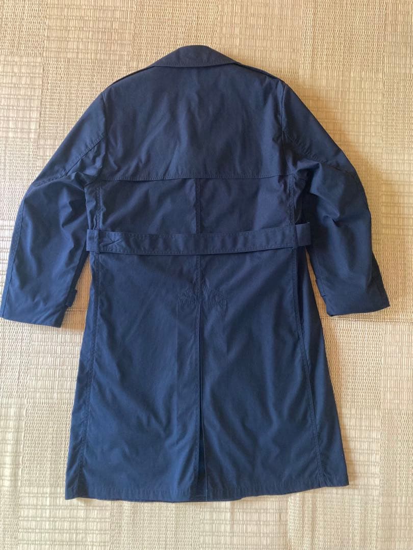 美品　米軍実物　US.NAVY トレンチコート　ブラック　40S ライナー付き