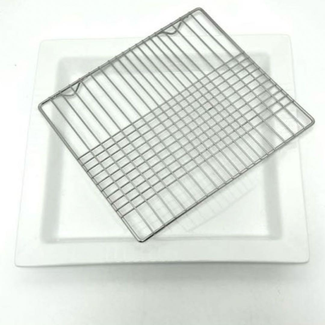 日本製 クリヤマ スクエアクーラーディッシュ トレーアミ付 二種セット ケデップ