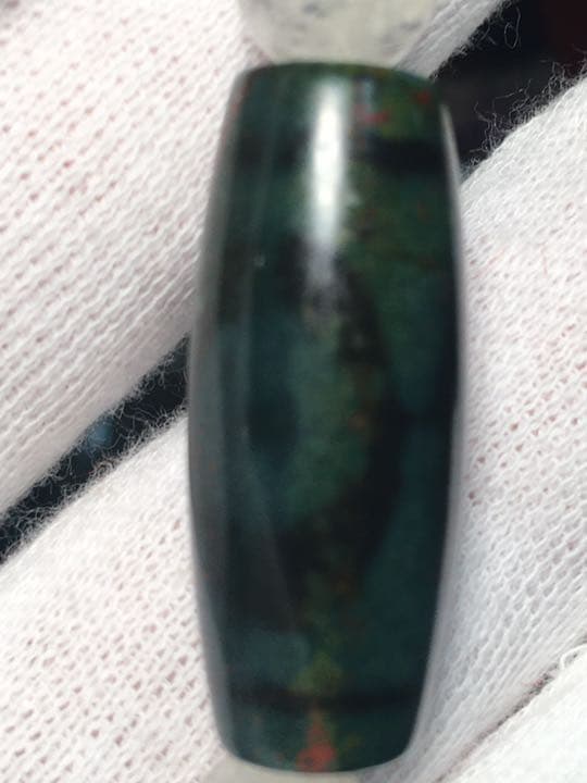 三眼紅朱砂天珠ブレスレット　パワーストーンブレスレット　天然石ブレスレット