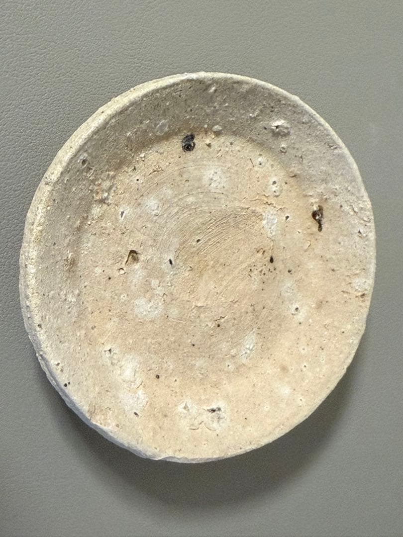 陶器　鎌倉時代　日本　アンティーク　小皿　2枚セット　山茶　古陶器