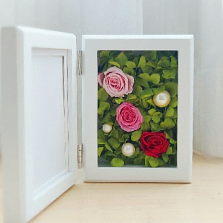 母の日プリザーブドフラワーギフト「パール」