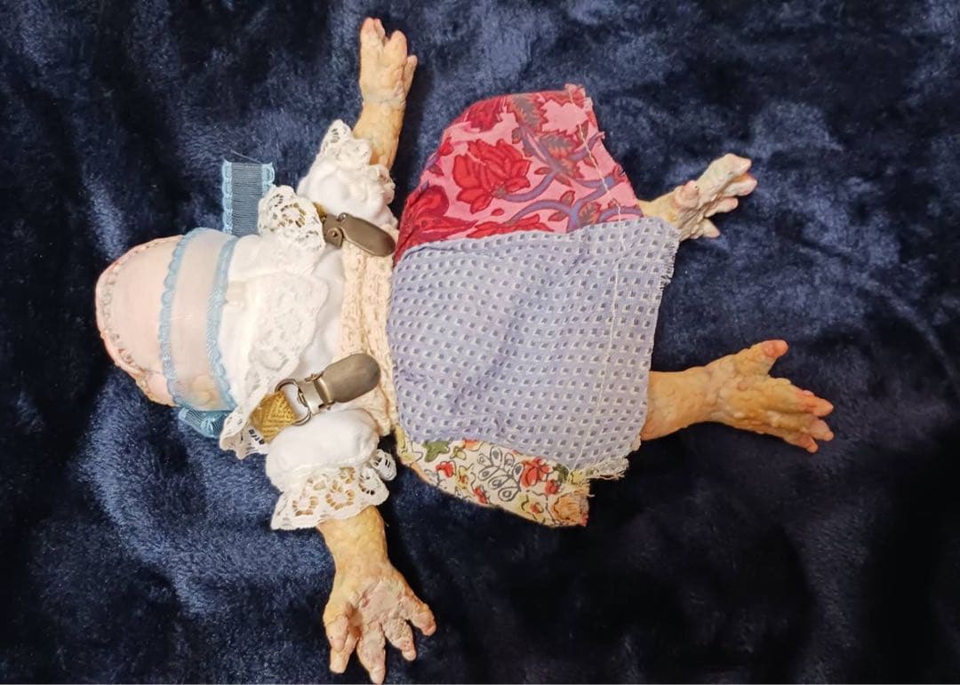 【新品】マキシム様の作品 カエルと木箱セット